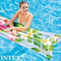 Matelas Gonflable Intex Tropical 183 x 14 x 69 cm (24 Unités)