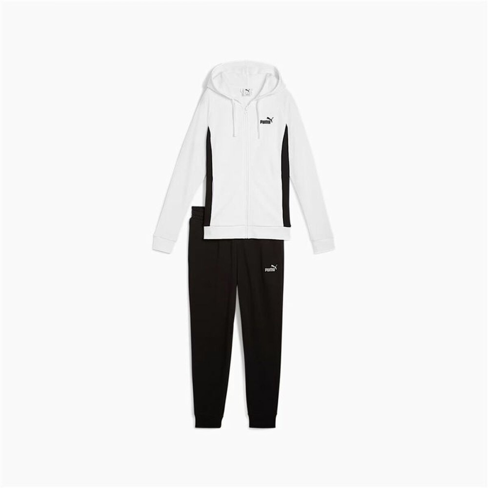 Survêtement Femme Puma Chándal Puma Hooded Sweat Suit Tr Blanc