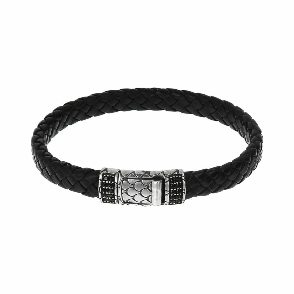 Herrenarmreif Albert M. WSOX00495.BLK
