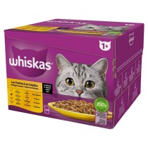 Aliments pour chat Whiskas Poultry Feast Poulet Dinde Canard Oiseaux 24 x 85 g