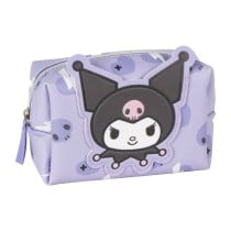 Travel Vanity Case Hello Kitty Purple 100 % Polyurethane 10 x 10 x 17.5 cm