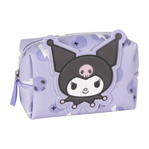 Travel Vanity Case Hello Kitty Purple 100 % Polyurethane 10 x 10 x 17.5 cm