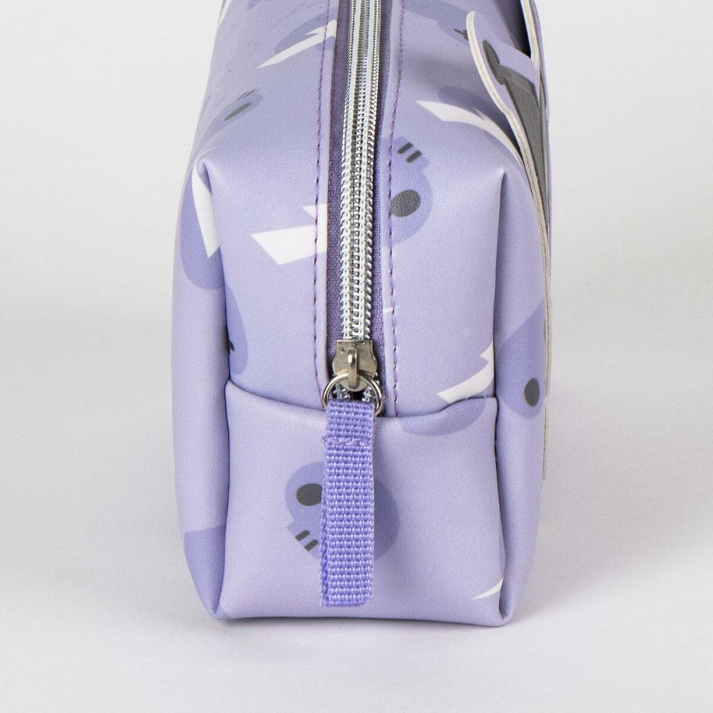 Travel Vanity Case Hello Kitty Purple 100 % Polyurethane 10 x 10 x 17.5 cm