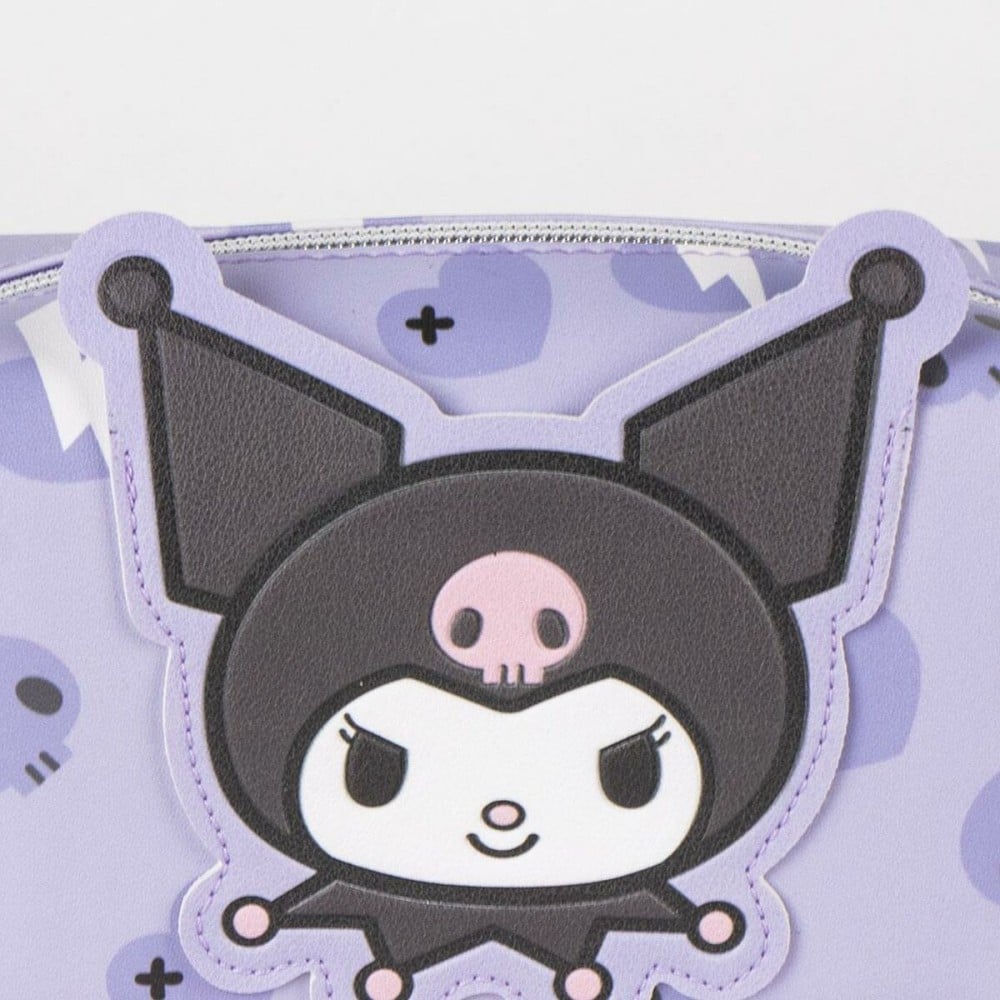 Travel Vanity Case Hello Kitty Purple 100 % Polyurethane 10 x 10 x 17.5 cm