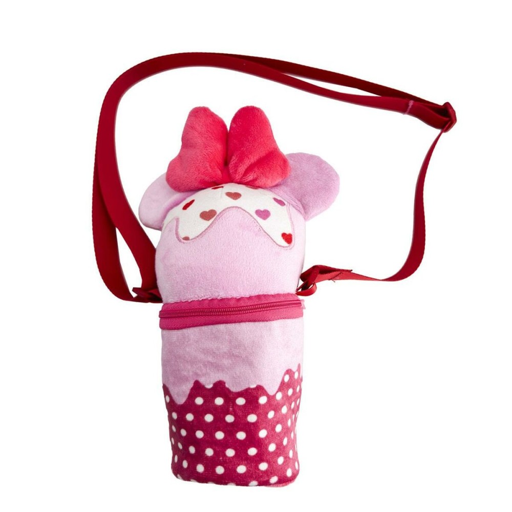 Shoulder Bag Minnie Mouse Pink 8 x 18 x 8 cm