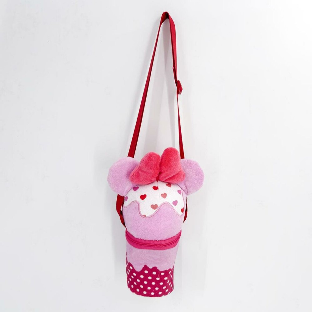 Shoulder Bag Minnie Mouse Pink 8 x 18 x 8 cm
