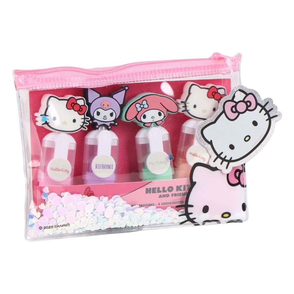 boîte de marqueurs Hello Kitty Multicouleur 5 Pièces