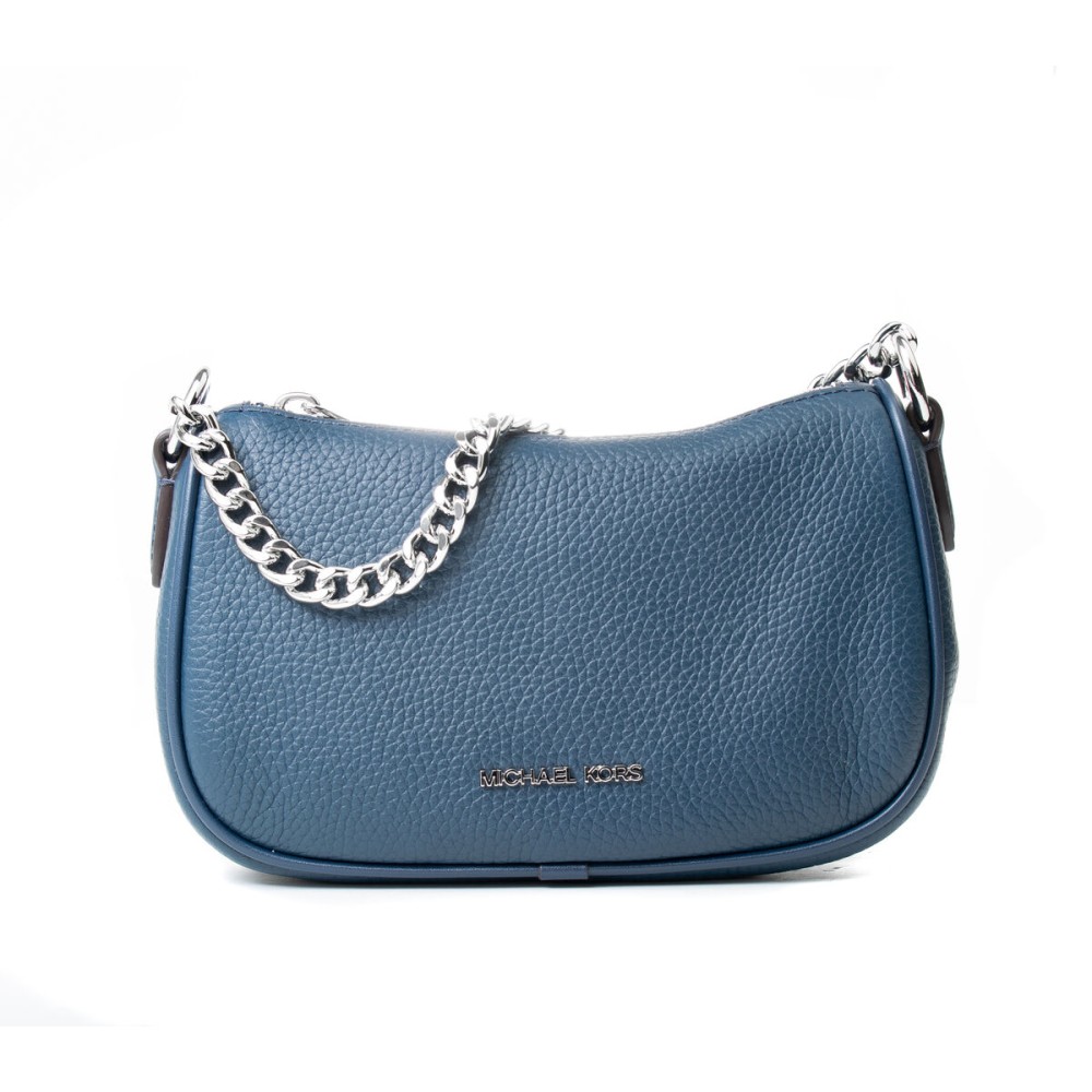 Sac à Bandoulière Michael Kors Carmela Bleu 20 x 12 x 7 cm