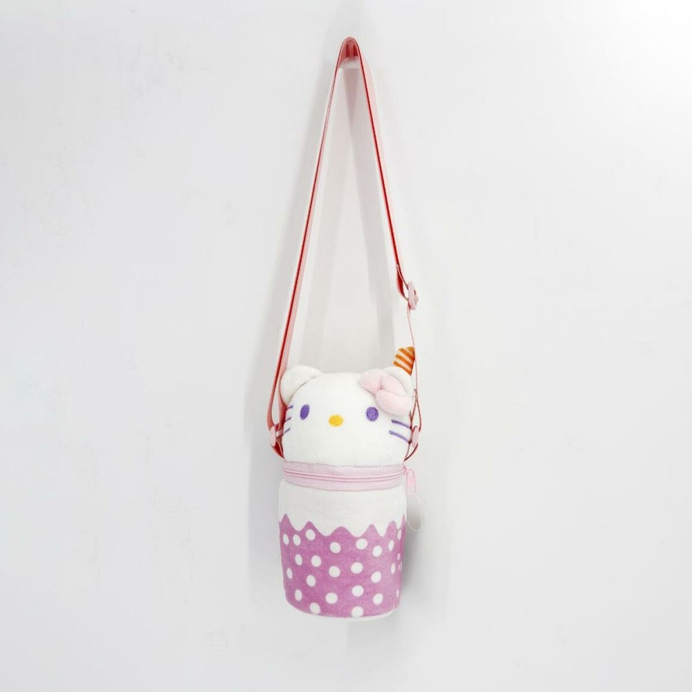 Shoulder Bag Hello Kitty Pink 8 x 18 x 8 cm