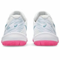 Chaussures de Padel pour Adultes Asics Gel-Game 9  Femme Blanc