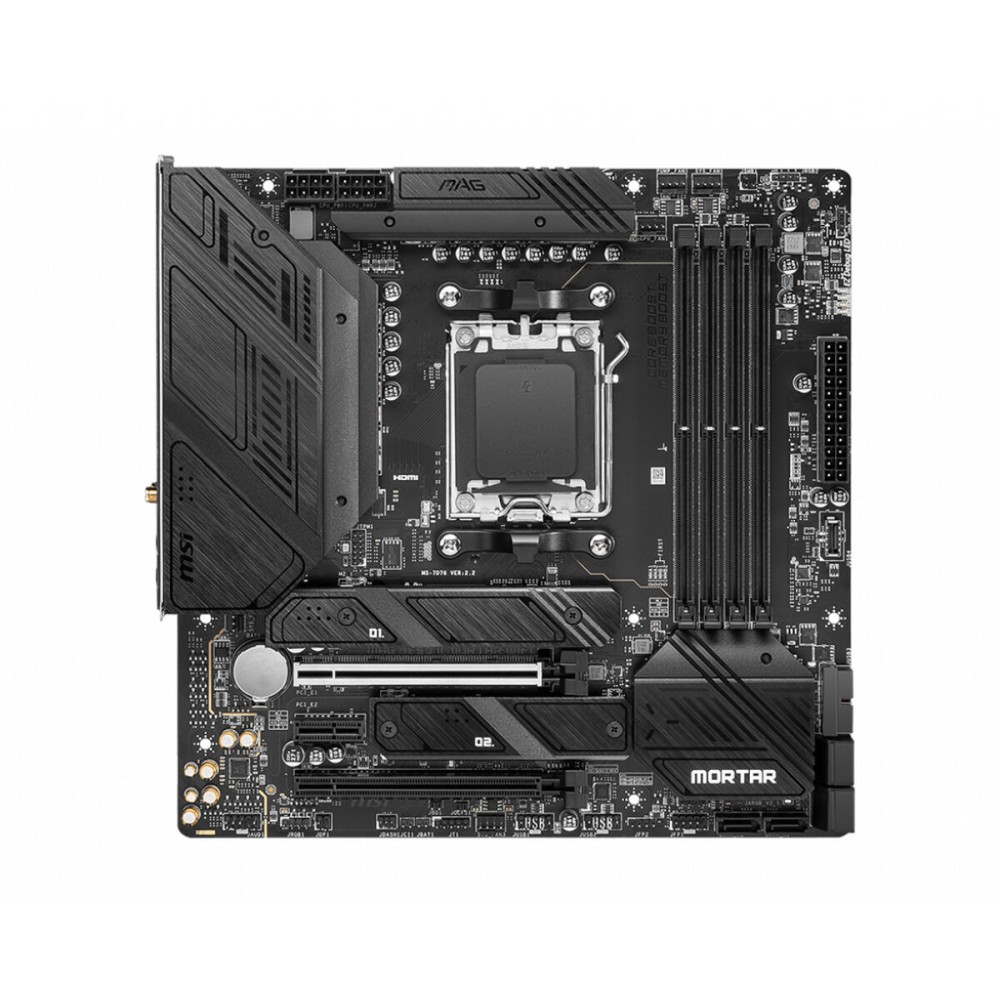 Carte Mère MSI MAG B650M Mortar AMD AM5 AMD AMD B650
