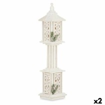 Décoration lumineuse Krist+ YF21-15 Blanc Rouge Vert Bois 17 x 80 x 17 cm 19 x 80 x 19 cm (2 Unités)
