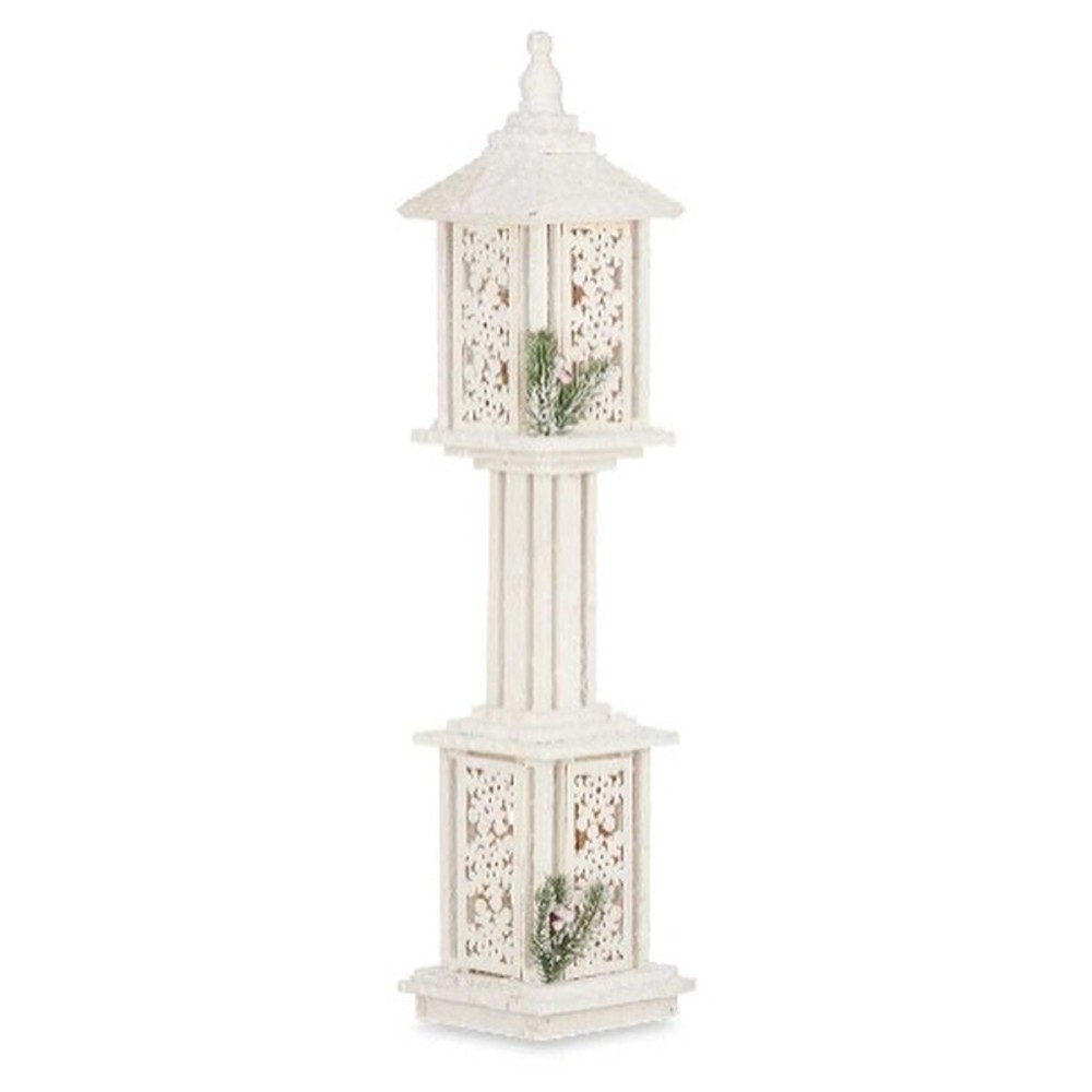 Décoration lumineuse Krist+ YF21-15 Blanc Rouge Vert Bois 17 x 80 x 17 cm 19 x 80 x 19 cm (2 Unités)