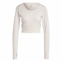 Women's long sleeve T-shirt Adidas Studio Lilac