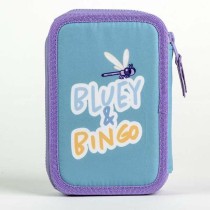 Pochette crayons Bluey Bleu clair Light Blue 12,5 x 19,5 x 4,5 cm