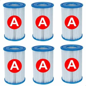 Filter für Kläranlage Intex Art A 6 Stück