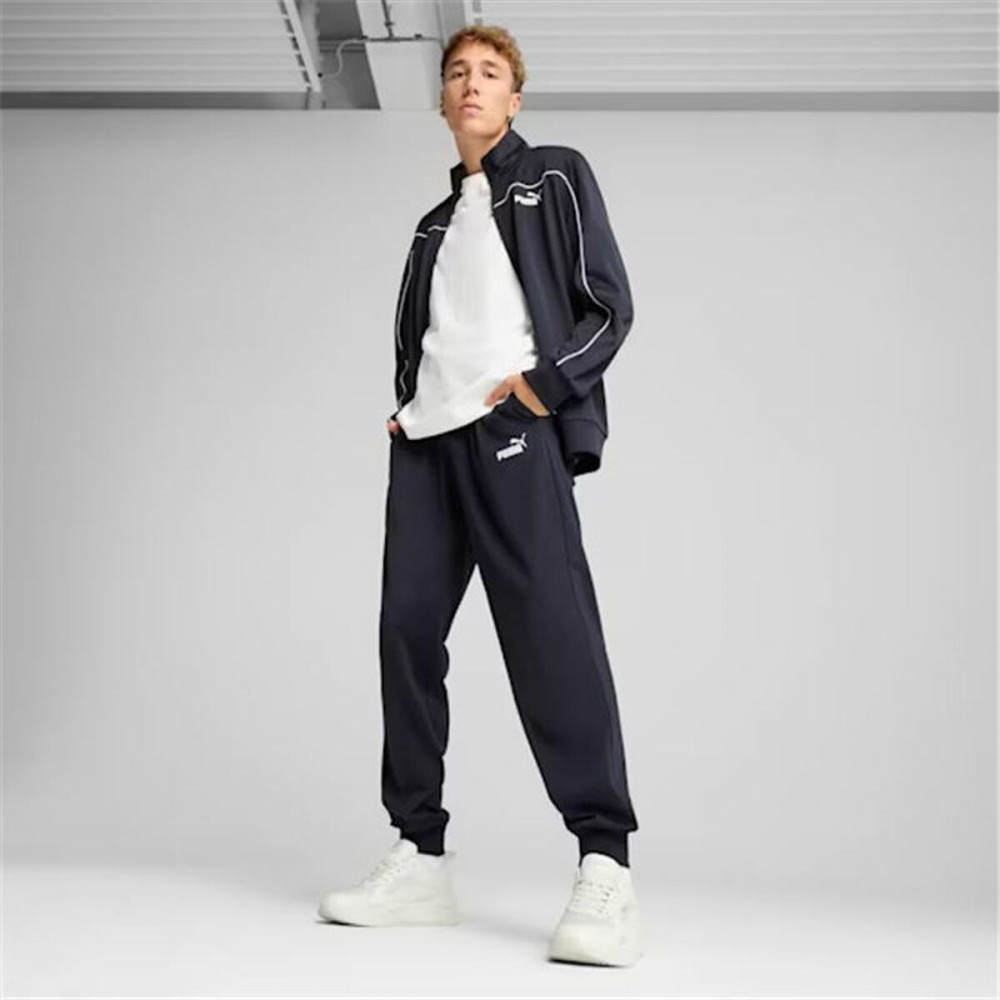 Survêtement pour Adultes Puma Poly Piping Suit Bleu Homme