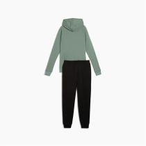 Survêtement Femme Puma Chándal Puma Hooded Sweat Suit Tr Bleu Vert