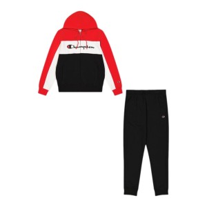 Survêtement pour Adultes Champion Champion Full Zip Suit Noir Rouge Homme