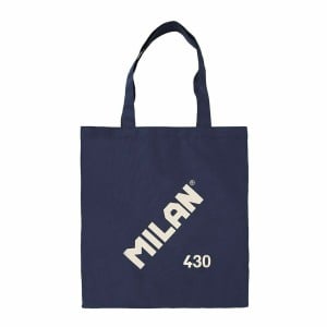 Tasche aus Segeltuch Milan Marineblau 41 x 38 x 0,5 cm
