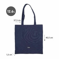 Sac en toile Milan Blue marine 41 x 38 x 0,5 cm