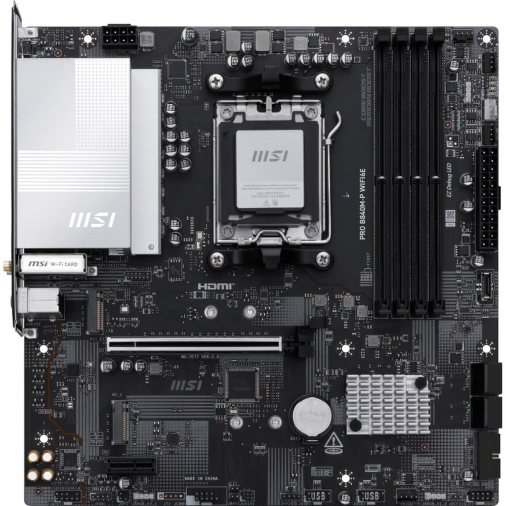 Motherboard MSI PRO B840M-P WIFI6E