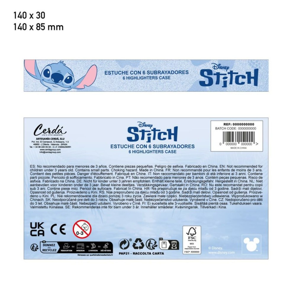 Marker-Set Stitch Bunt 5 Stücke