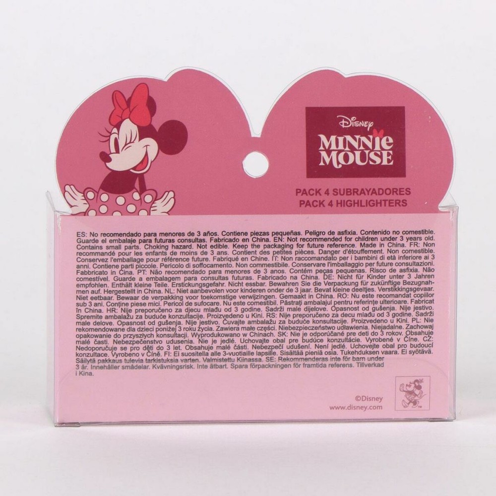 Marker-Set Minnie Mouse Rosa 5 Stücke