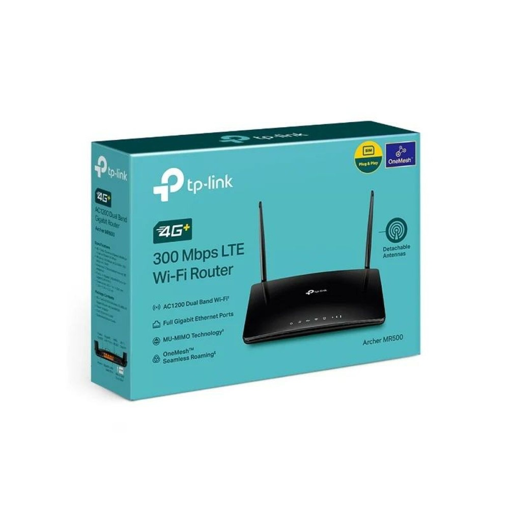 Router TP-Link MR500 White Black Wi-Fi 5 GHz RJ45 Ethernet LAN