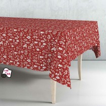 Tischdeckenrolle Exma Gummi Rot Weihnachten 140 cm x 25 m