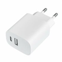 Chargeur mural LEOTEC LECSPH20W2W 20 W Blanc