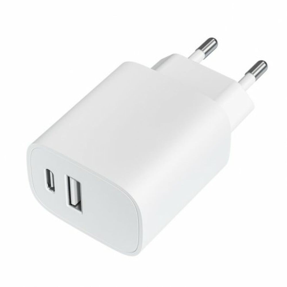 Chargeur mural LEOTEC LECSPH20W2W 20 W Blanc