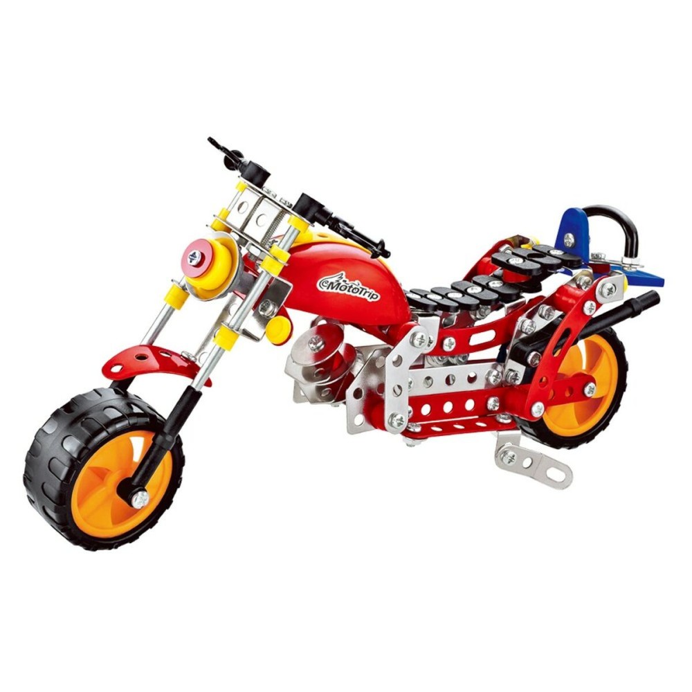 Konstruktionsspiel Colorbaby Smart Theory 255 Stücke Motorrad (6 Stück)