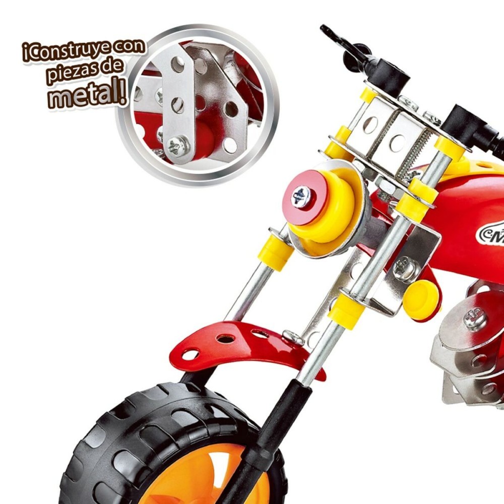 Konstruktionsspiel Colorbaby Smart Theory 255 Stücke Motorrad (6 Stück)