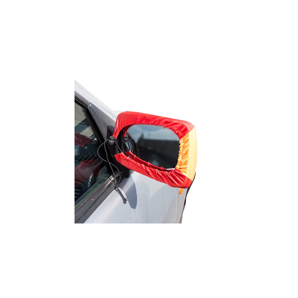 Spanish Flag Rear View Mirror Cover (Pack of 2)