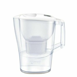Filter-Karaffe Brita ALUNA Weiß Durchsichtig Kunststoff 2,4 L