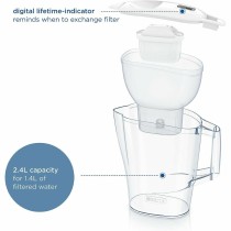 Carafe Filtrante Brita ALUNA Blanc Transparent Plastique 2,4 L