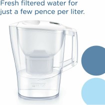 Carafe Filtrante Brita ALUNA Blanc Transparent Plastique 2,4 L
