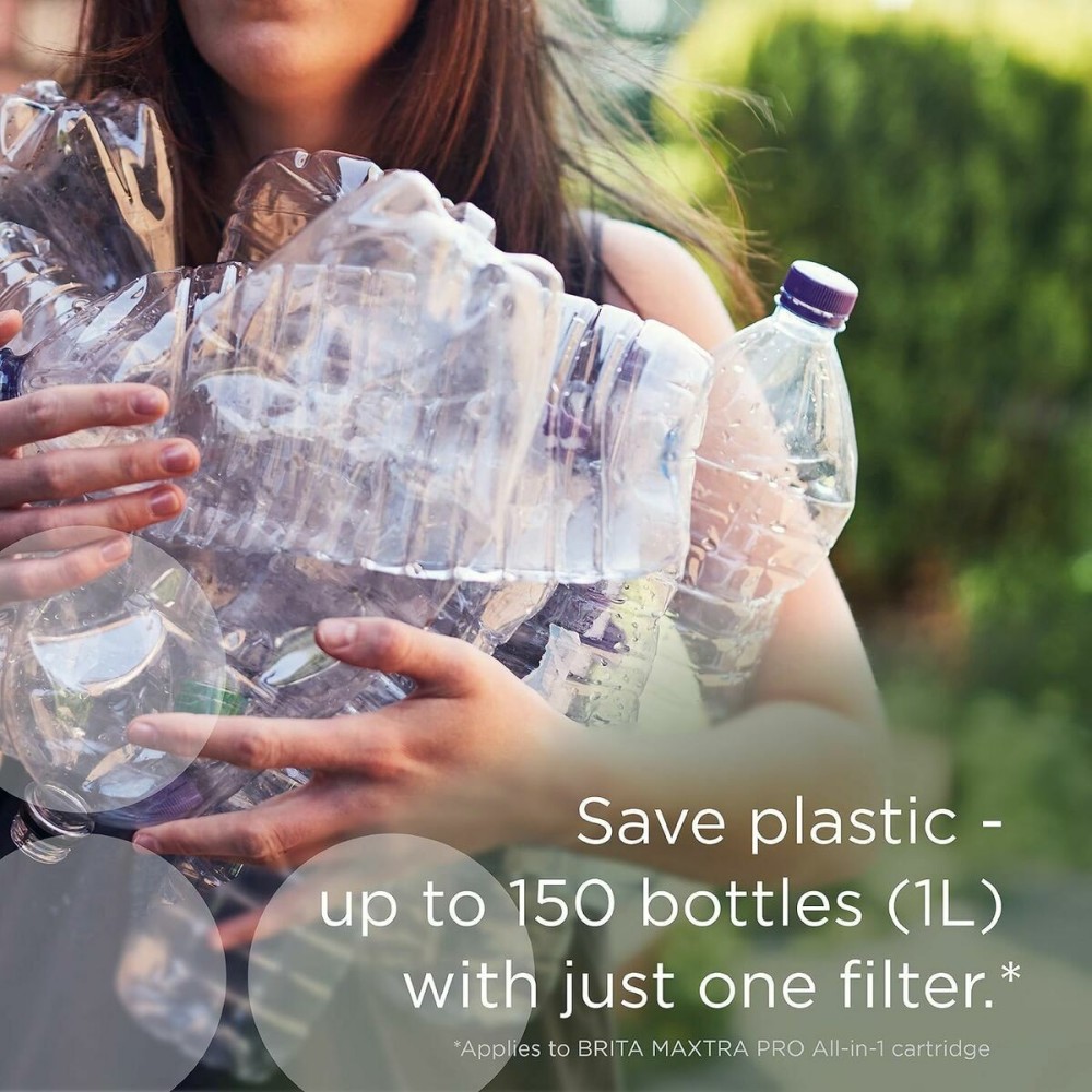 Filter jug Brita ALUNA White Transparent Plastic 2,4 L