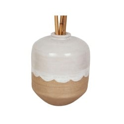 Vase Alexandra House Living Braun Beige Terrakotta 60 x 80 x 60 cm