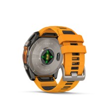 Montre intelligente GARMIN 010-02905-11 Noir Orange Titane 1,4" 51 mm Ø 50 mm