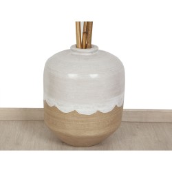 Vase Alexandra House Living Braun Beige Terrakotta 60 x 80 x 60 cm