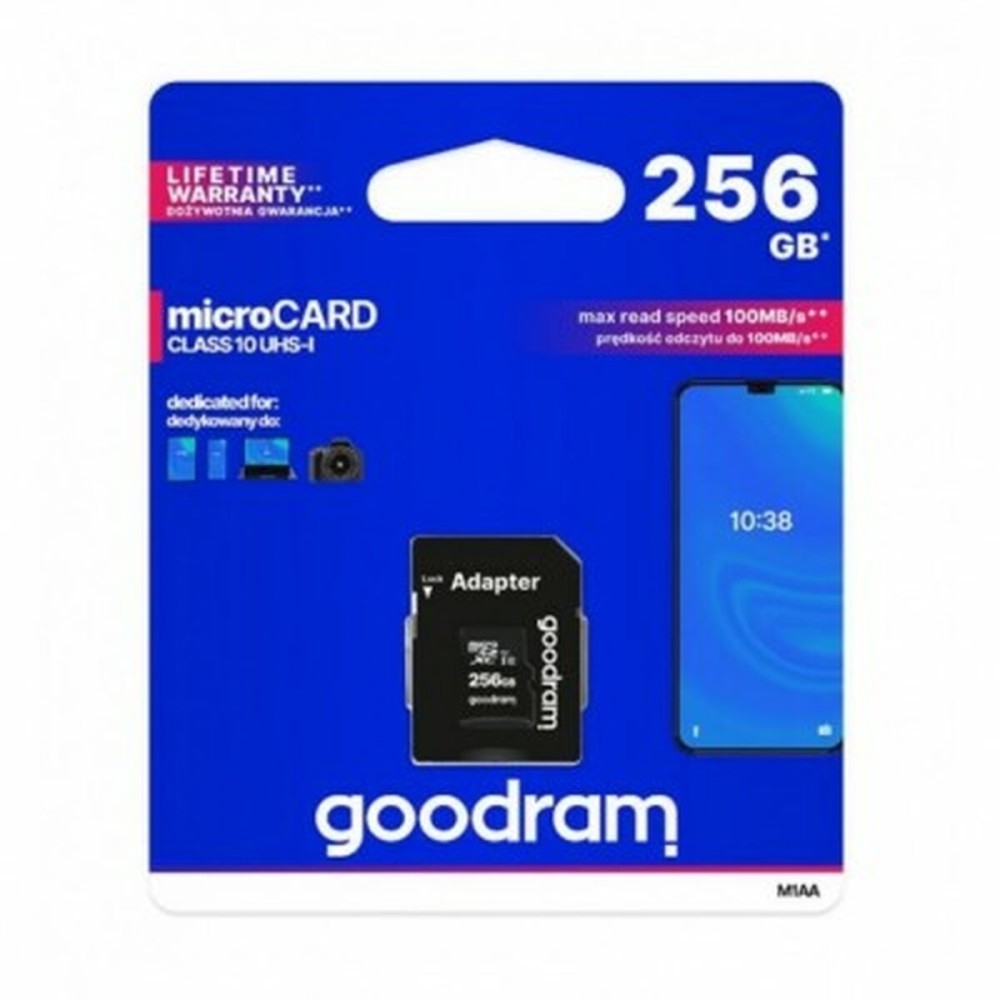 Carte Micro SD GoodRam M1AA-2560R12 256 GB