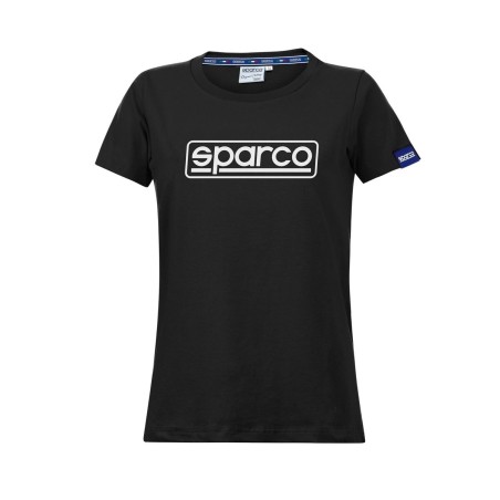 T-shirt à manches courtes femme Sparco LADY FRAME Noir (S)