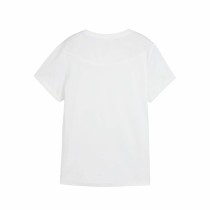Damen Kurzarm-T-Shirt Puma Run Graphic Mesh Weiß