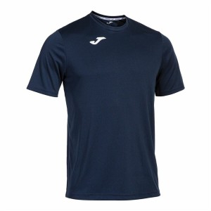 Herren Kurzarm-T-Shirt Joma Sport Combi Marineblau
