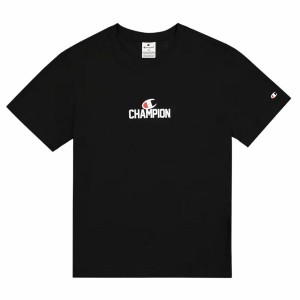 Herren Kurzarm-T-Shirt Champion Champion SS Schwarz