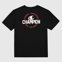 Herren Kurzarm-T-Shirt Champion Champion SS Schwarz