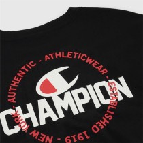 Herren Kurzarm-T-Shirt Champion Champion SS Schwarz