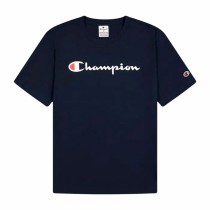 Herren Kurzarm-T-Shirt Champion Champion Crewneck Marineblau